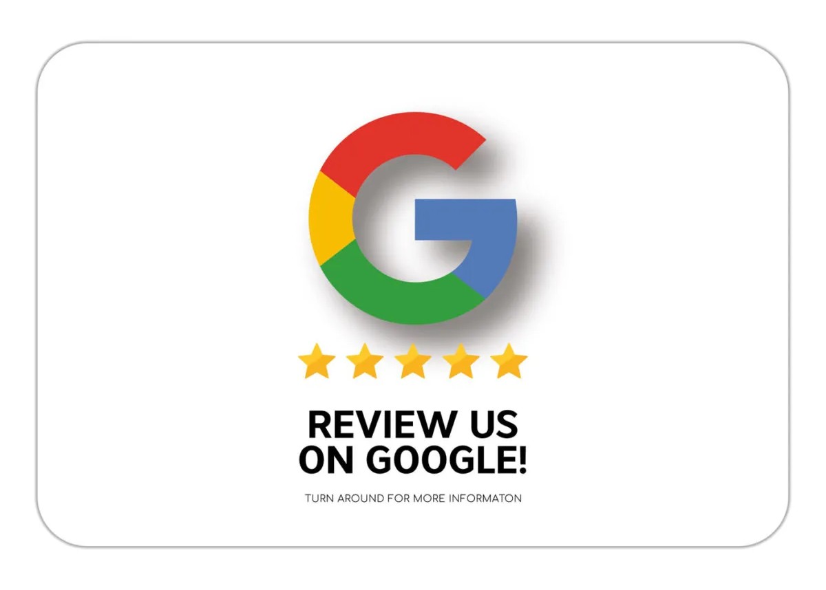 Leave a Google Review